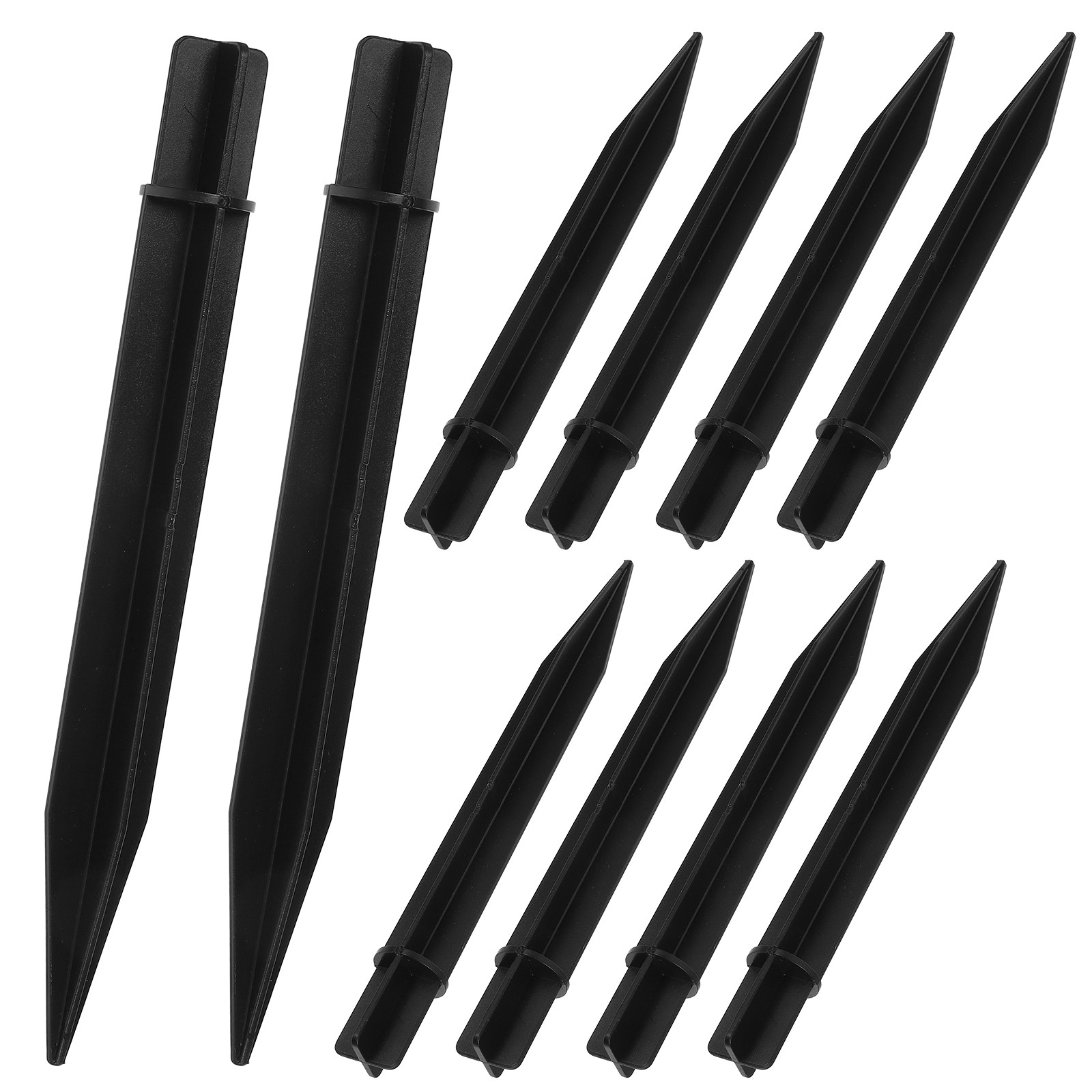 Outdoor Lighting Ground Fixtures - 10개입 정원용 램프 지지대, ABS 재질의
