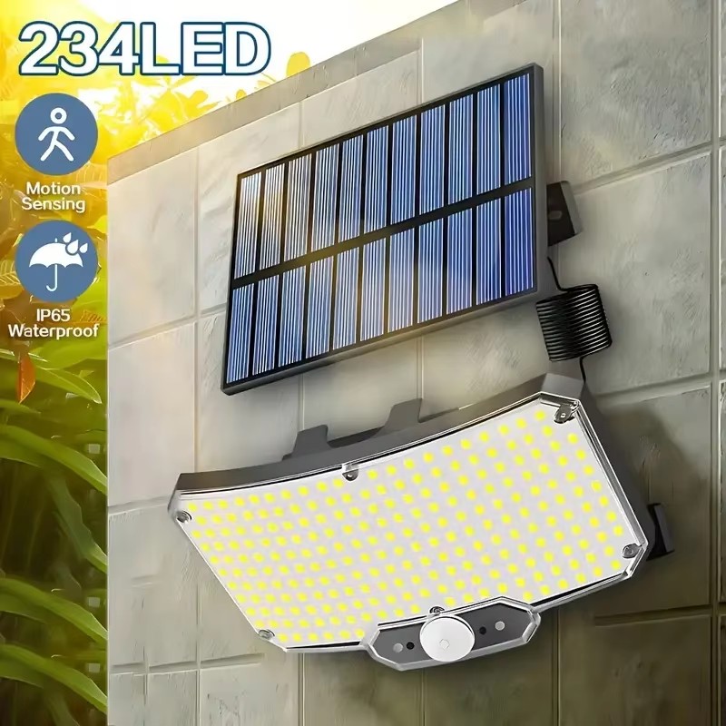 Outdoor Lighting Lamp - 234LED 태양광 야외 조명 모션 센서