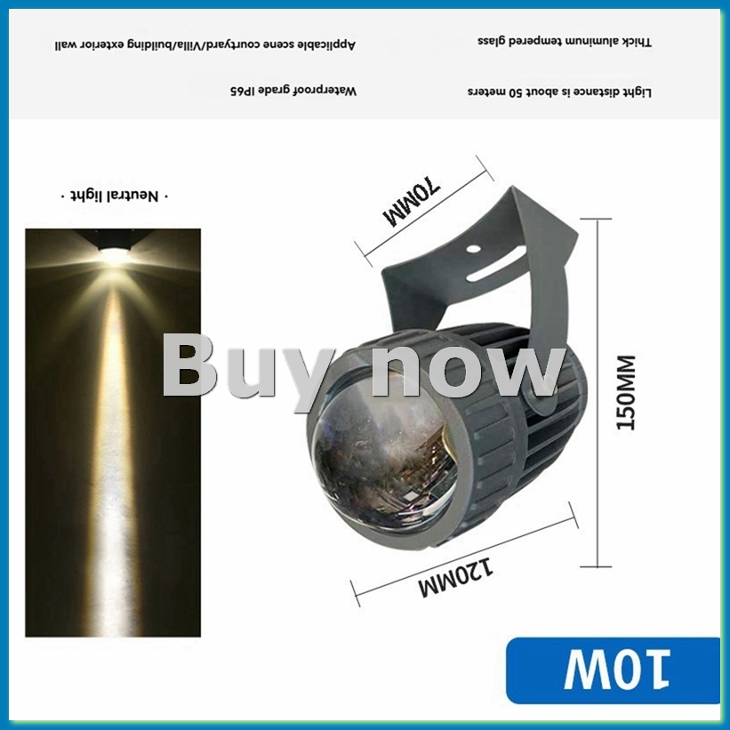 Outdoor Lighting Diy - 야외 LED 정원 벽 스포트라이트 10W