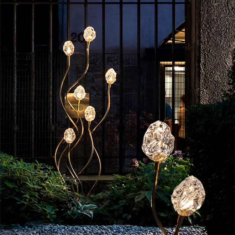 Outdoor Lighting And Landscape - 야외 방수 잔디 조명 빌라 마당