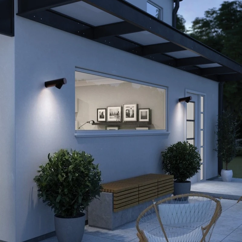 Outdoor Lighting Unique - SANDYHA 현대식 LED 벽 램프 독특하고