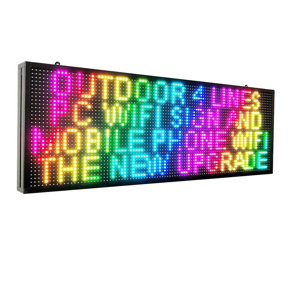 Outdoor Lighting For Store - P5 비즈니스 스토어 LED 광고판 야외