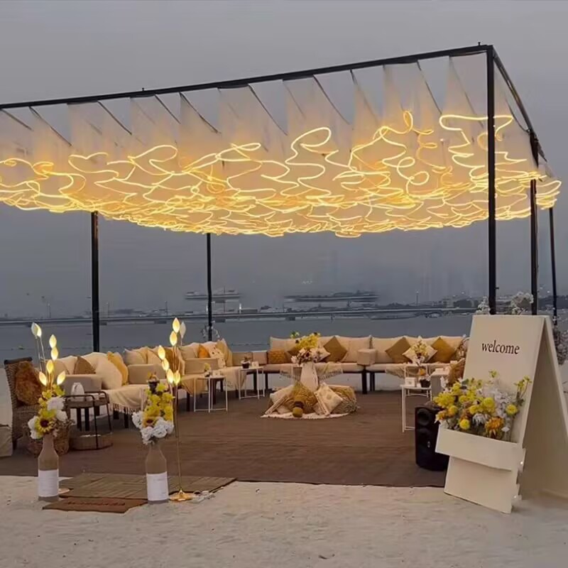 Outdoor Lighting Event - 웨딩 천장 장식 야외 LED 발광