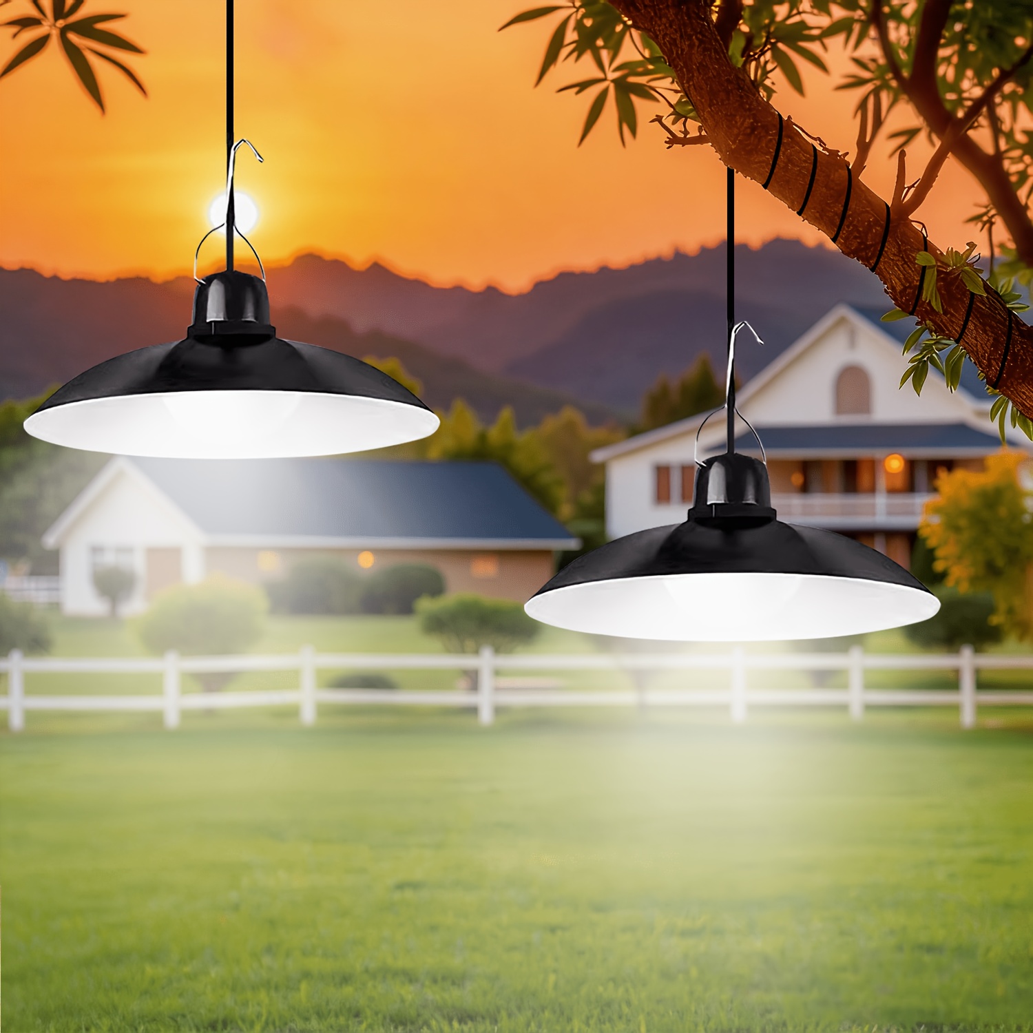 Outdoor Lighting Pendant - 1개 태양광 펜던트 조명 야외 LED