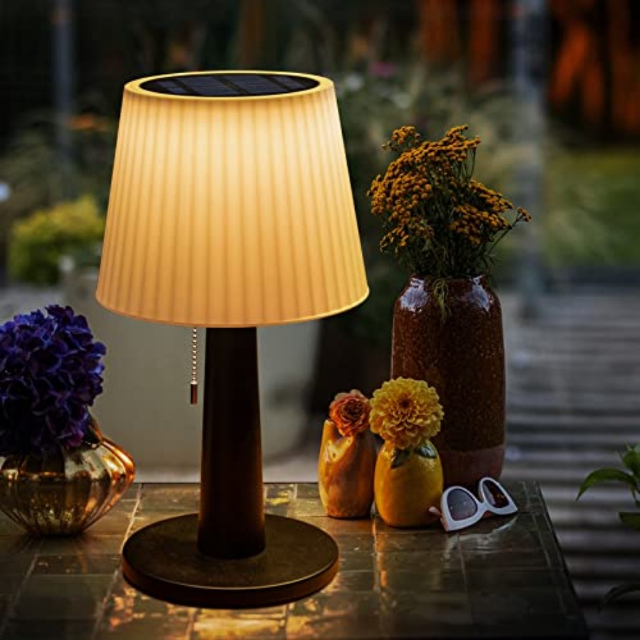 Outdoor Lighting Lamp - 태양광 테이블 램프 실내외겸용 - 어머니