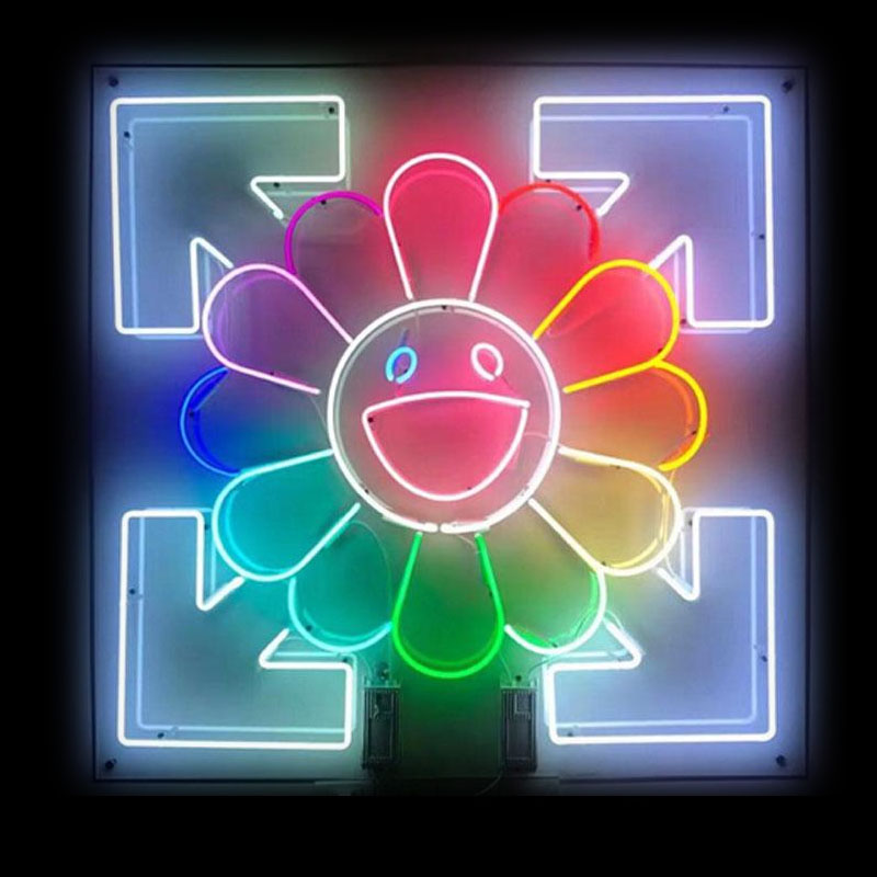 Outdoor Lighting For Store - 네온사인 조명 태양 스미 페이스 네온사인