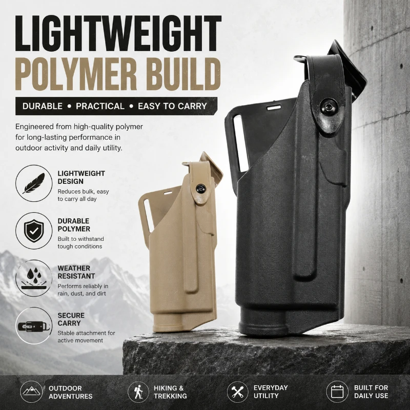 Outdoor Lighting Collections - 플라스틱 퀵 드로우 허리 홀더, 가벼운