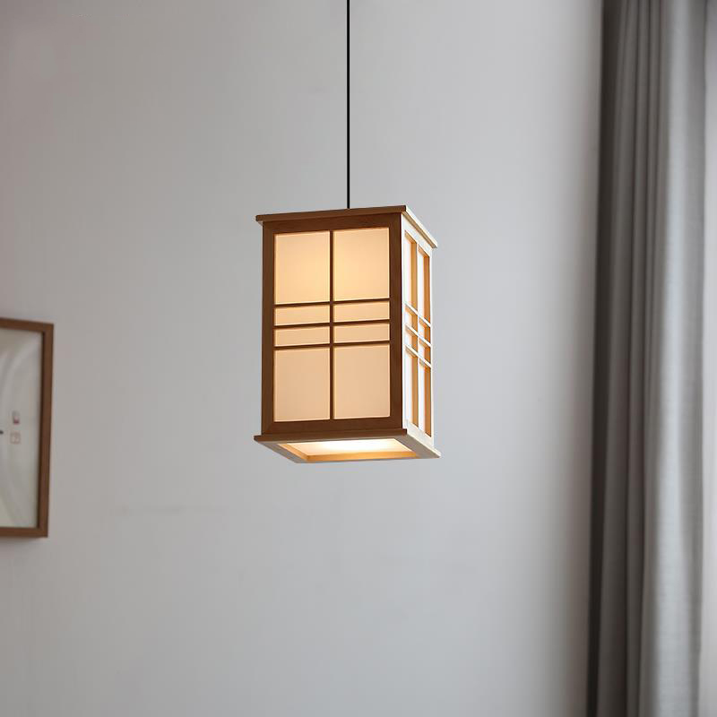 Outdoor Lighting Pendant - 로그 레스토랑 샹들리에 바 발코니 스시