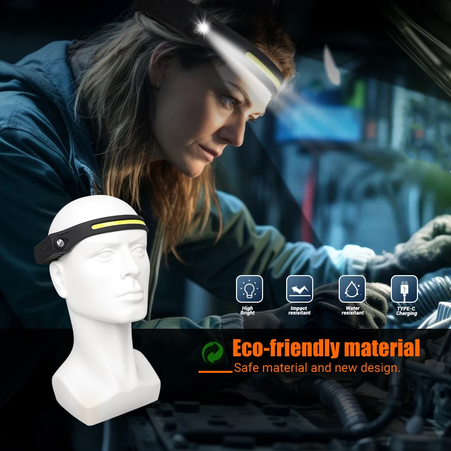 충전식 헤드라이트 모션 센서 350 루멘 핸즈프리 LE - Outdoor Lighting Electric 리뷰 및 가격