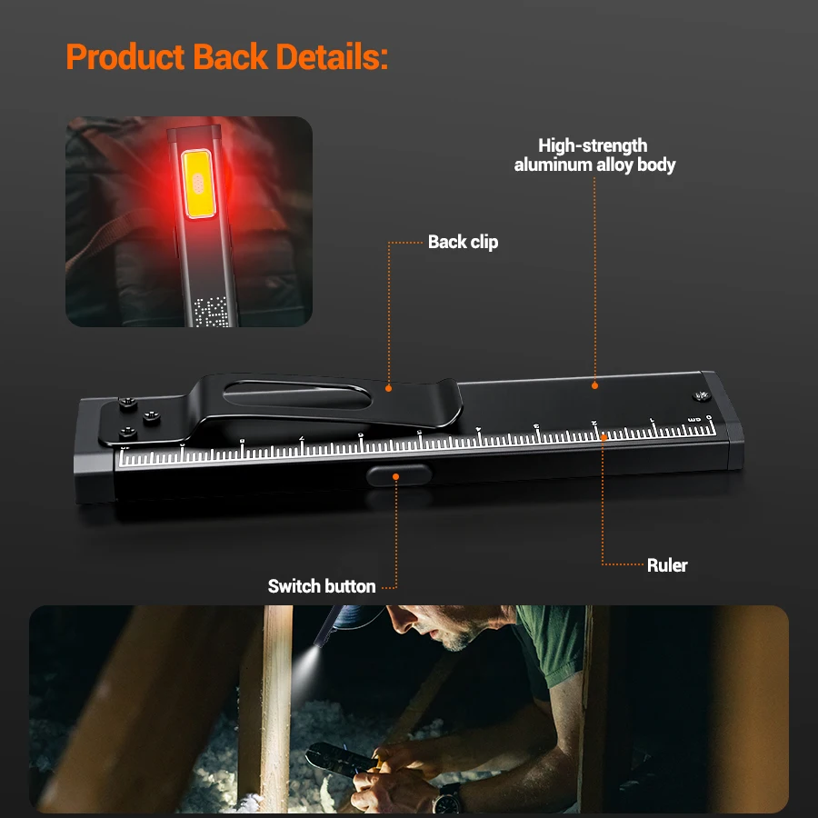 미니 휴대용 충전식 LED 손전등, 방수 야외 작업용  - Outdoor Lighting Diy 리뷰 및 가격