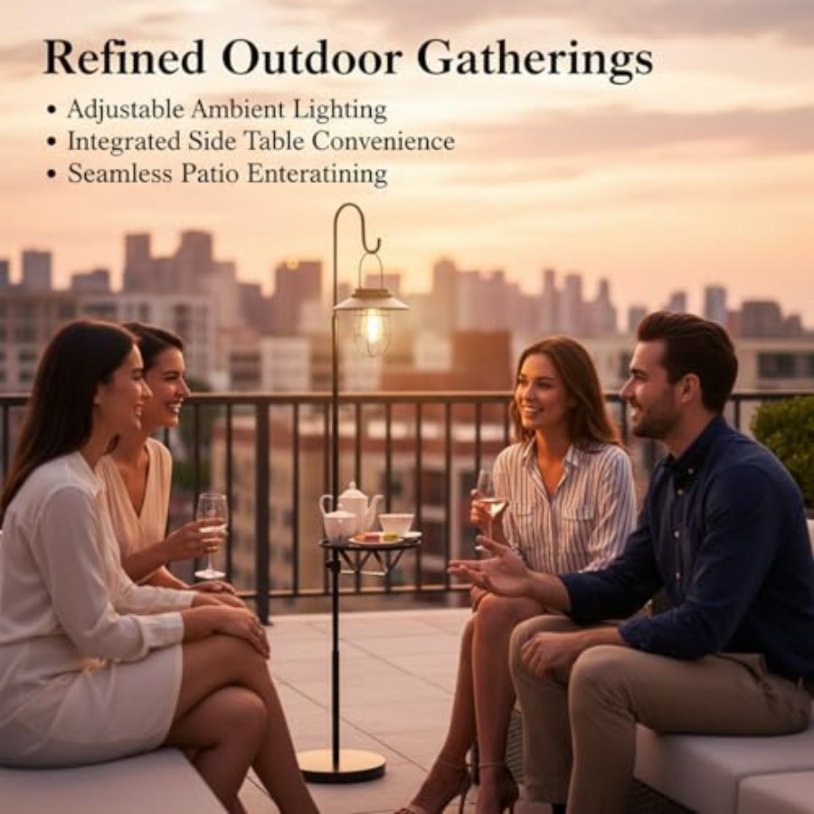 태양광 플로어 램프 겸 테이블, 60인치 야외용 셰퍼드 - Outdoor Lighting Lamp 리뷰 및 가격