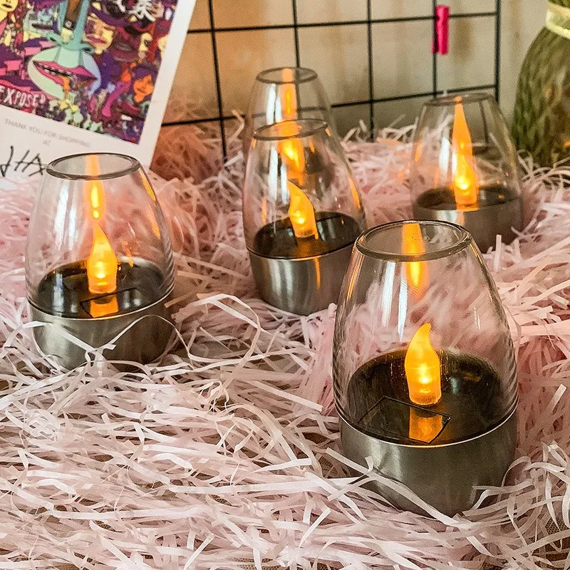 태양광 무연 촛불 야외 방수 LED 야간 조명 정원 결 - Outdoor Lighting Battery Operated 리뷰 및 가격