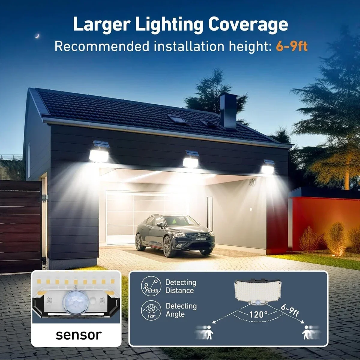 234LED 태양광 야외 조명 모션 센서 슈퍼 브라이트 - Outdoor Lighting Lamp 리뷰 및 가격