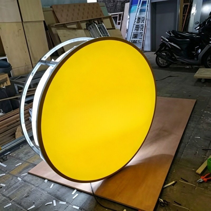 입점형 광고용 조명 박스, 매장 문에 부착하는 LED  - Outdoor Lighting For Store 리뷰 및 가격