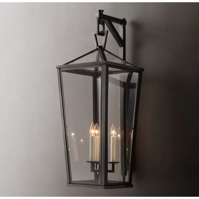 이하오 맞춤형 대형 벽걸이 랜턴 실내외 벽등 침실용 맞 - Outdoor Lighting For Home 리뷰 및 가격