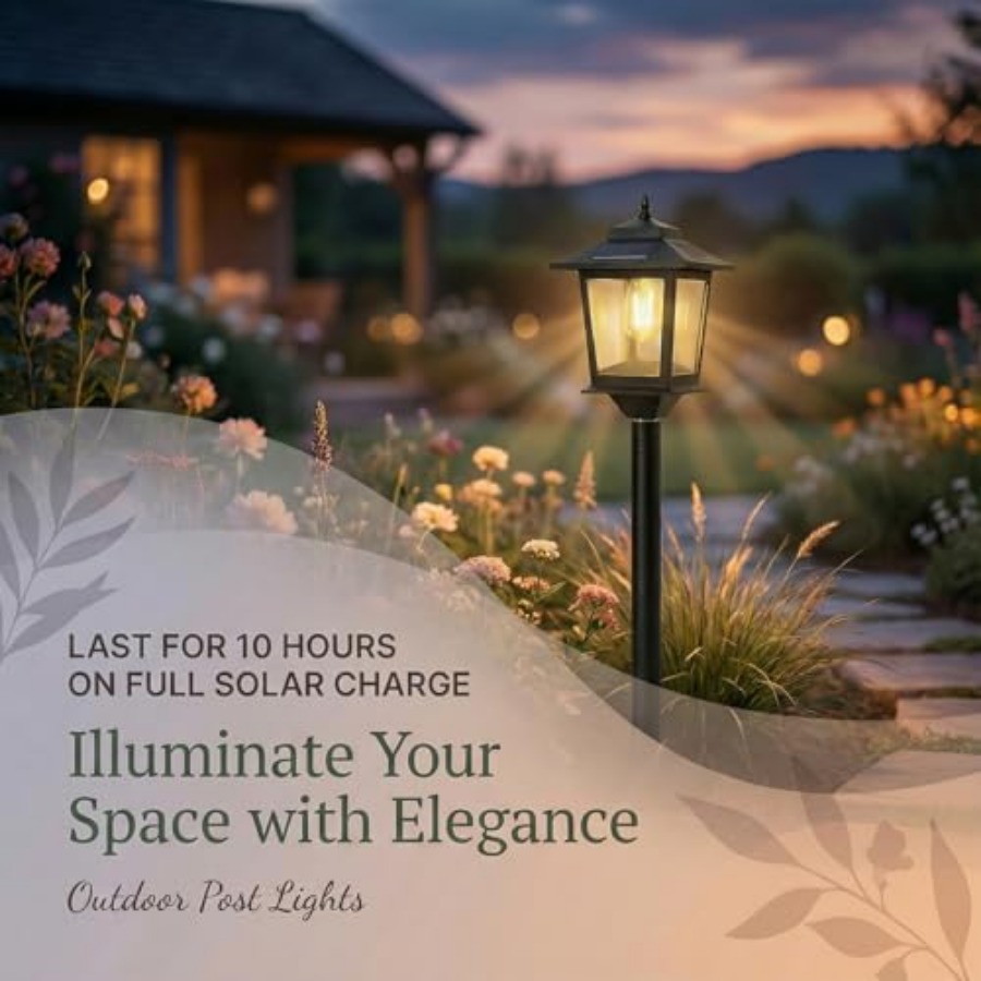 야외용 태양광 기둥 조명, 2개입 63인치 황혼에서 새 - Outdoor Lighting Lamp 리뷰 및 가격