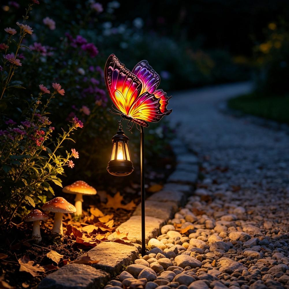 엄마를 위한 특별한 생일 선물: 태양광 나비 정원 장식 - Outdoor Lighting Unique 리뷰 및 가격
