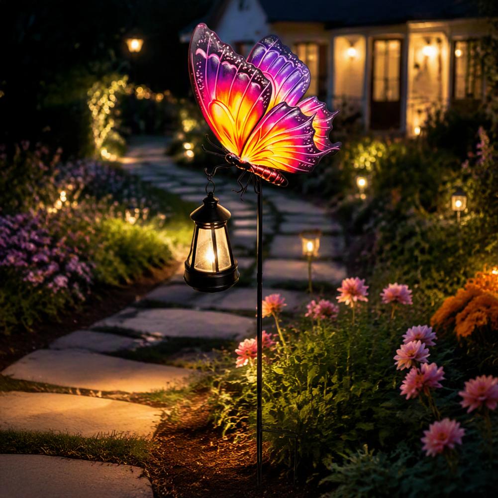 엄마를 위한 특별한 생일 선물: 태양광 나비 정원 장식 - Outdoor Lighting Unique 리뷰 및 가격