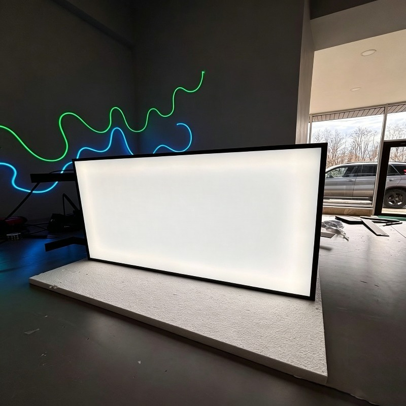 입점형 광고용 조명 박스, 매장 문에 부착하는 LED  - Outdoor Lighting For Store 리뷰 및 가격