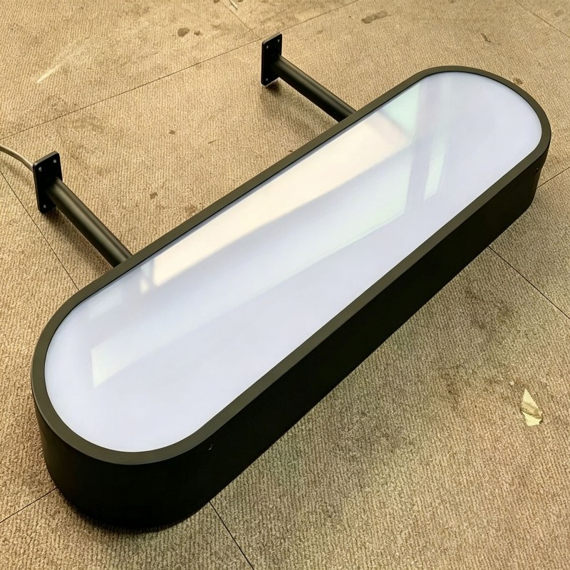 입점형 광고용 조명 박스, 매장 문에 부착하는 LED  - Outdoor Lighting For Store 리뷰 및 가격
