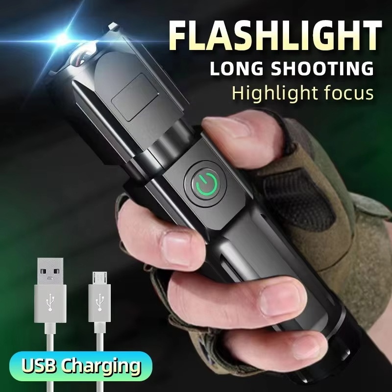 다기능 USB 라이트 손전등 USB 충전식 LED 장거 - Outdoor Lighting The Range 리뷰 및 가격
