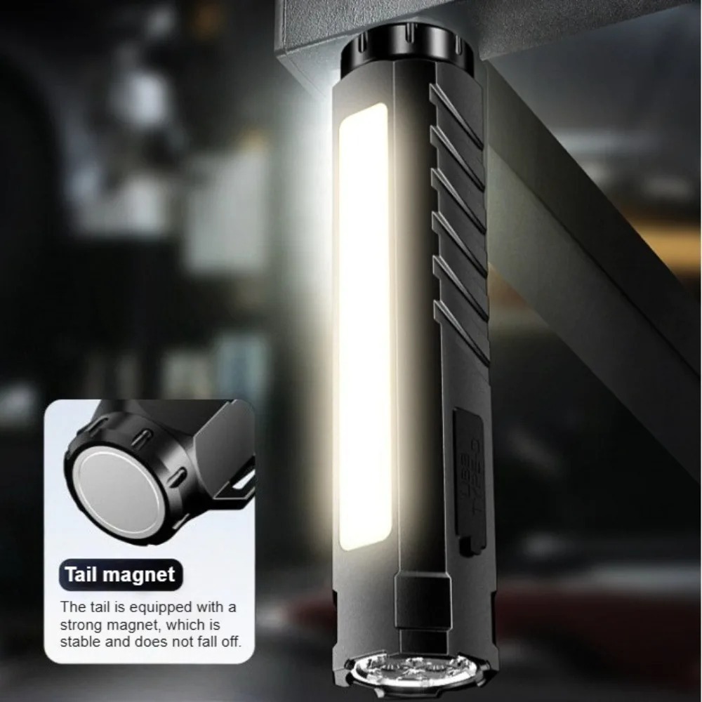 다기능 강력 LED 손전등 충전식 다채로운 네온 조명  - Outdoor Lighting Electric 리뷰 및 가격
