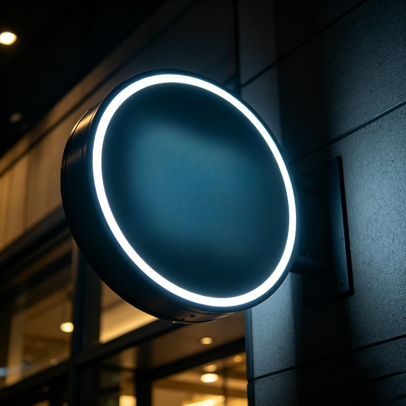 입점형 광고용 조명 박스, 매장 문에 부착하는 LED  - Outdoor Lighting For Store 리뷰 및 가격