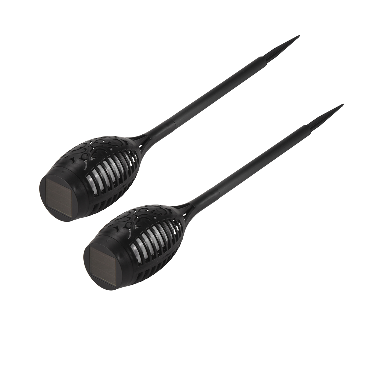 Y17A 2 Pcs LED 태양 불꽃 빛 램프 깜박이는 - Outdoor Lighting And Landscape 리뷰 및 가격