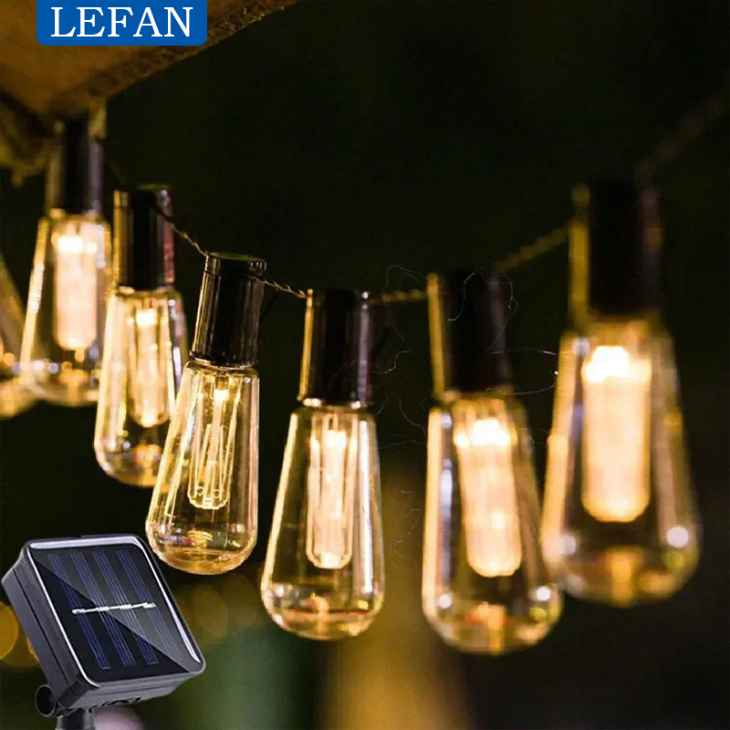 태양열 LED 야외 스트링 조명 방수 요정 가랜드 조명 - Outdoor Lighting Pendant 리뷰 및 가격