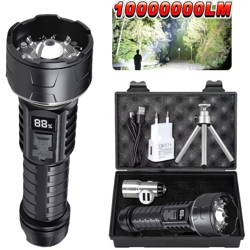 COB LED 손전등 충전식 랜턴 7코어 캠핑 토치 레 - Outdoor Lighting Electric 리뷰 및 가격