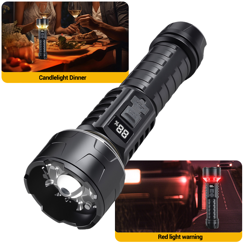 COB LED 손전등 충전식 랜턴 7코어 캠핑 토치 레 - Outdoor Lighting Electric 리뷰 및 가격