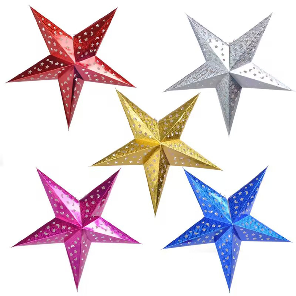 1PCX30cm 아웃 스타 매달려 펜던트 장식 홈 파티 - Outdoor Lighting Pendant 리뷰 및 가격