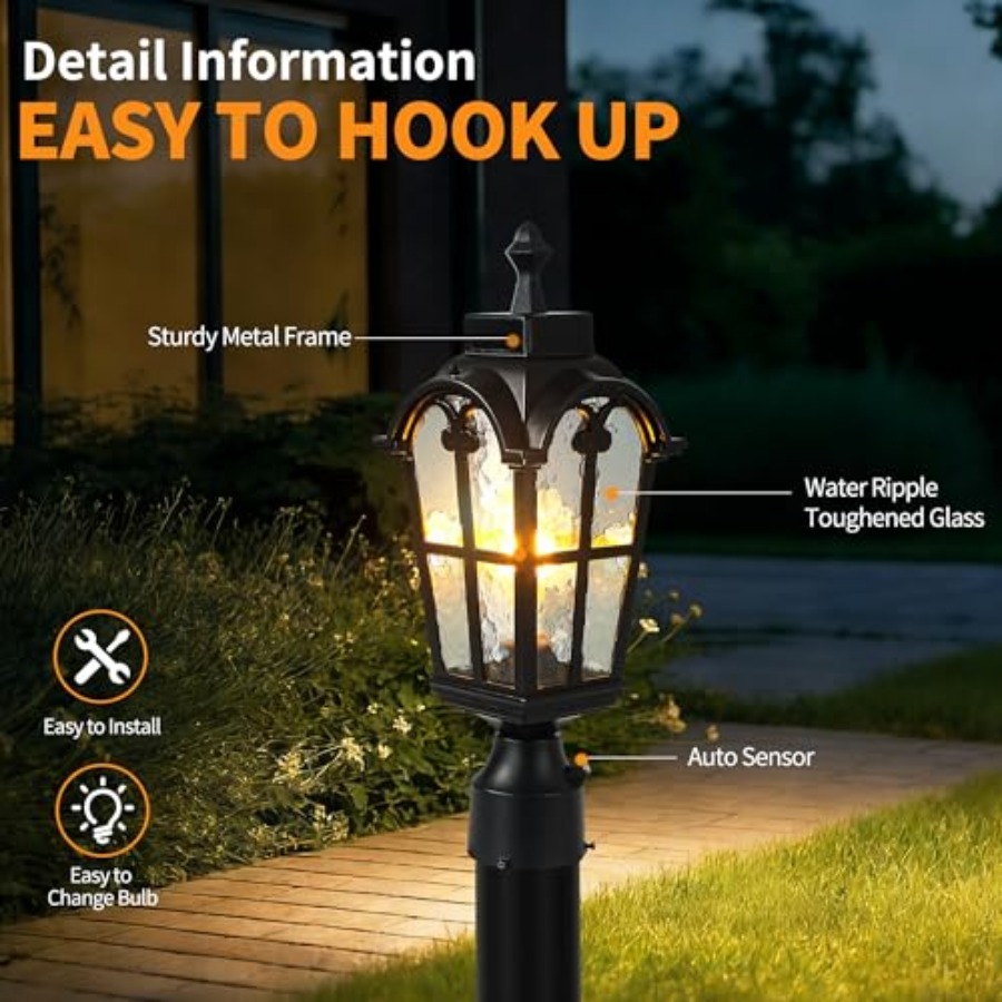 센서 야외 기둥 조명 방수 기둥 조명기구 전면 도어용  - Outdoor Lighting Lamp 리뷰 및 가격