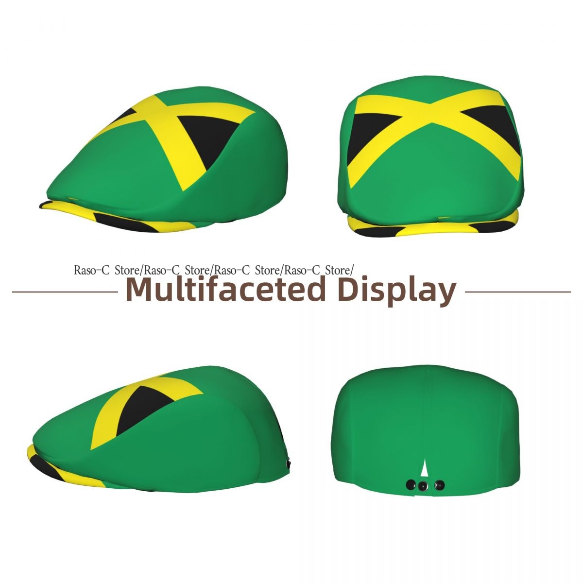 봄 여름 성인용 플랫 캡 자메이카 국기 유니섹스 뉴스보 - Outdoor Lighting Jamaica 리뷰 및 가격