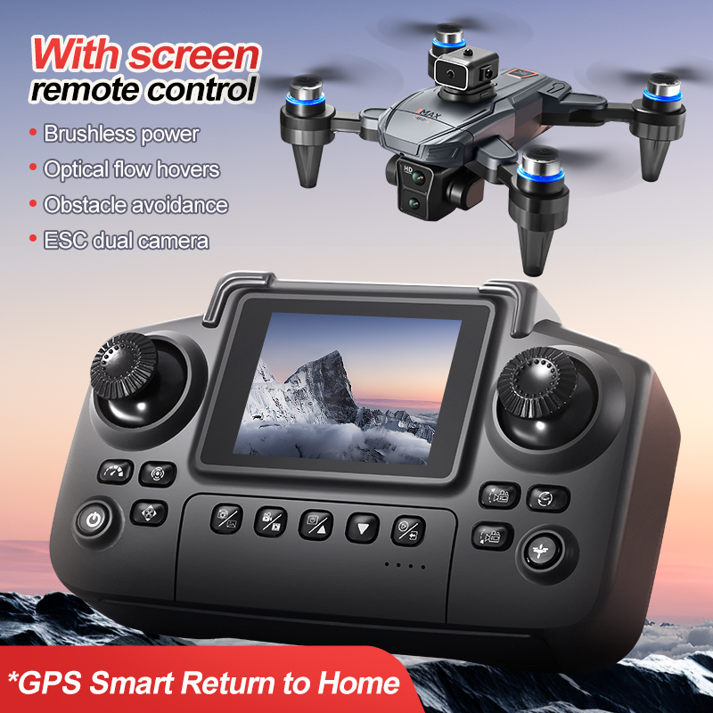 스크린이 있는 GPS RC 드론 4K Professin - Outdoor Lighting Battery Operated 리뷰 및 가격