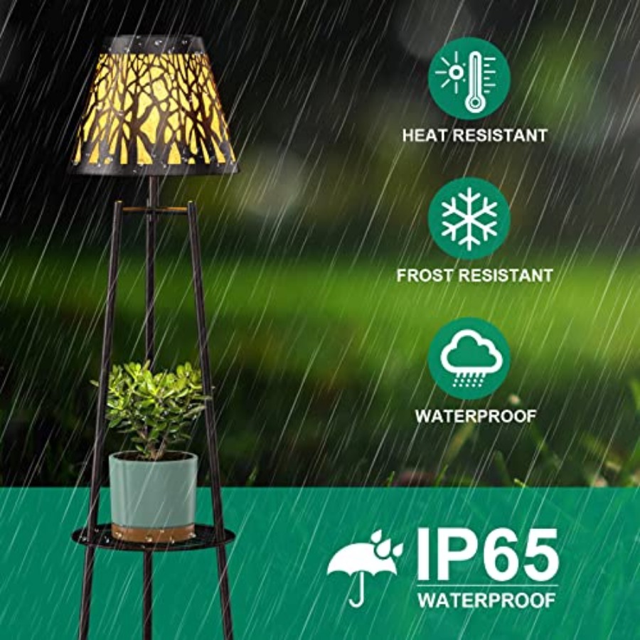 2팩 야외용 태양광 바닥 램프(식물 스탠드 포함) 방수 - Outdoor Lighting Lamp 리뷰 및 가격