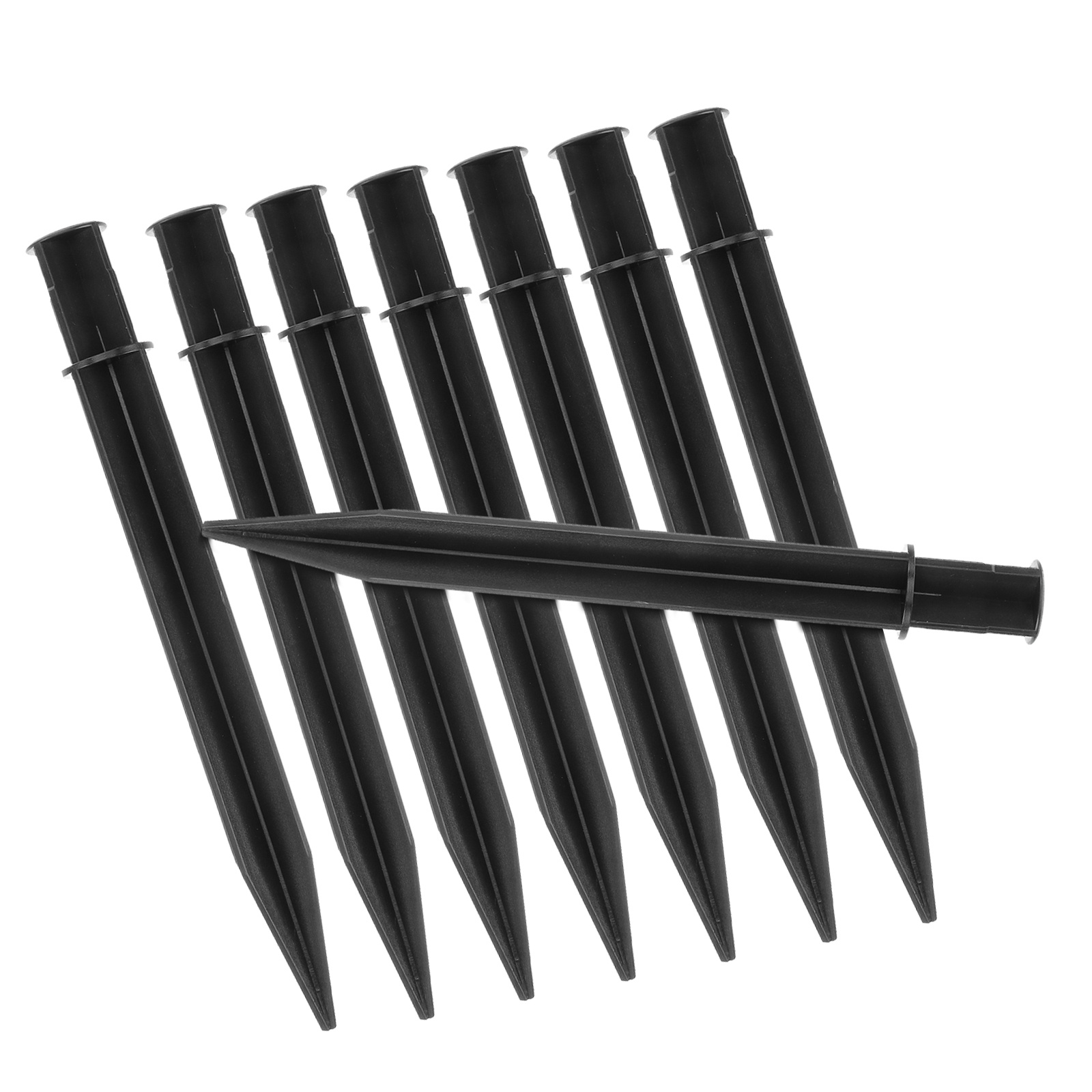 8개입 잔디등 지지대 플라스틱 견고한 조명 스테이크 조 - Outdoor Lighting Ground Fixtures 리뷰 및 가격