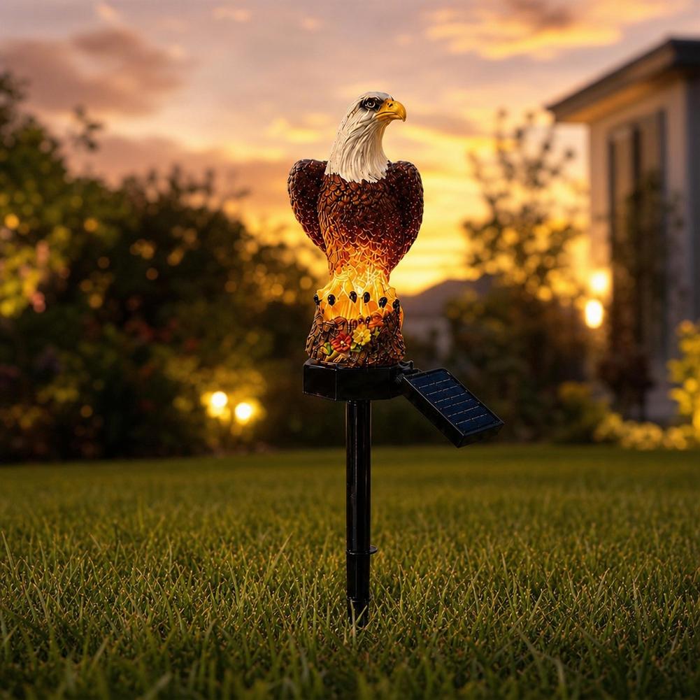 태양광 레진 독수리 모양 정원등, 실외 LED 지면등, - Outdoor Lighting Ground Fixtures 리뷰 및 가격