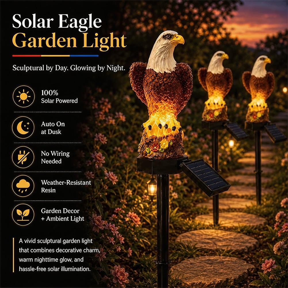 태양광 레진 독수리 모양 정원등, 실외 LED 지면등, - Outdoor Lighting Ground Fixtures 리뷰 및 가격