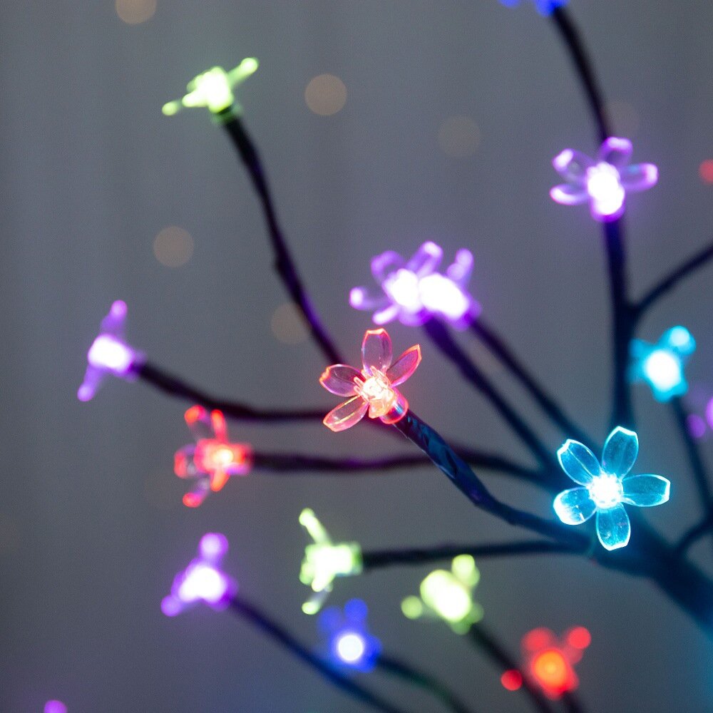 1/2PC 20LED 벚꽃 나무 가지 조명 실내외 홈  - Outdoor Lighting Lamp 리뷰 및 가격