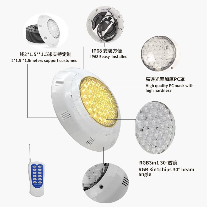 AC12V LED 벽걸이형 수중 조명 실내외 수영장 온 - Outdoor Lighting And Landscape 리뷰 및 가격