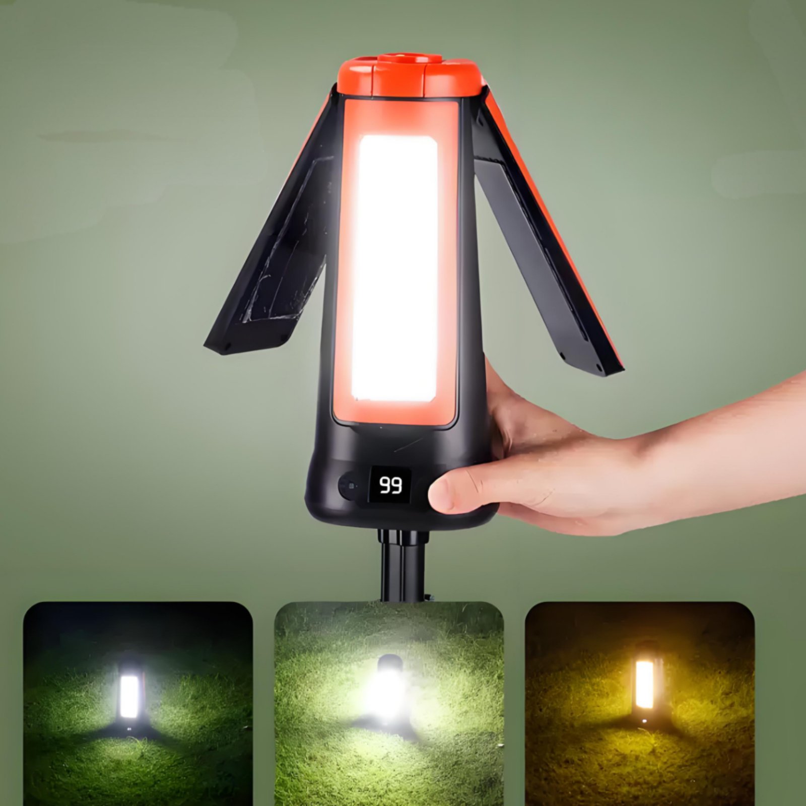 텔레스코픽 텐트 램프 높이 조절 가능 휴대용 캠핑 램프 - Outdoor Lighting Lamp 리뷰 및 가격