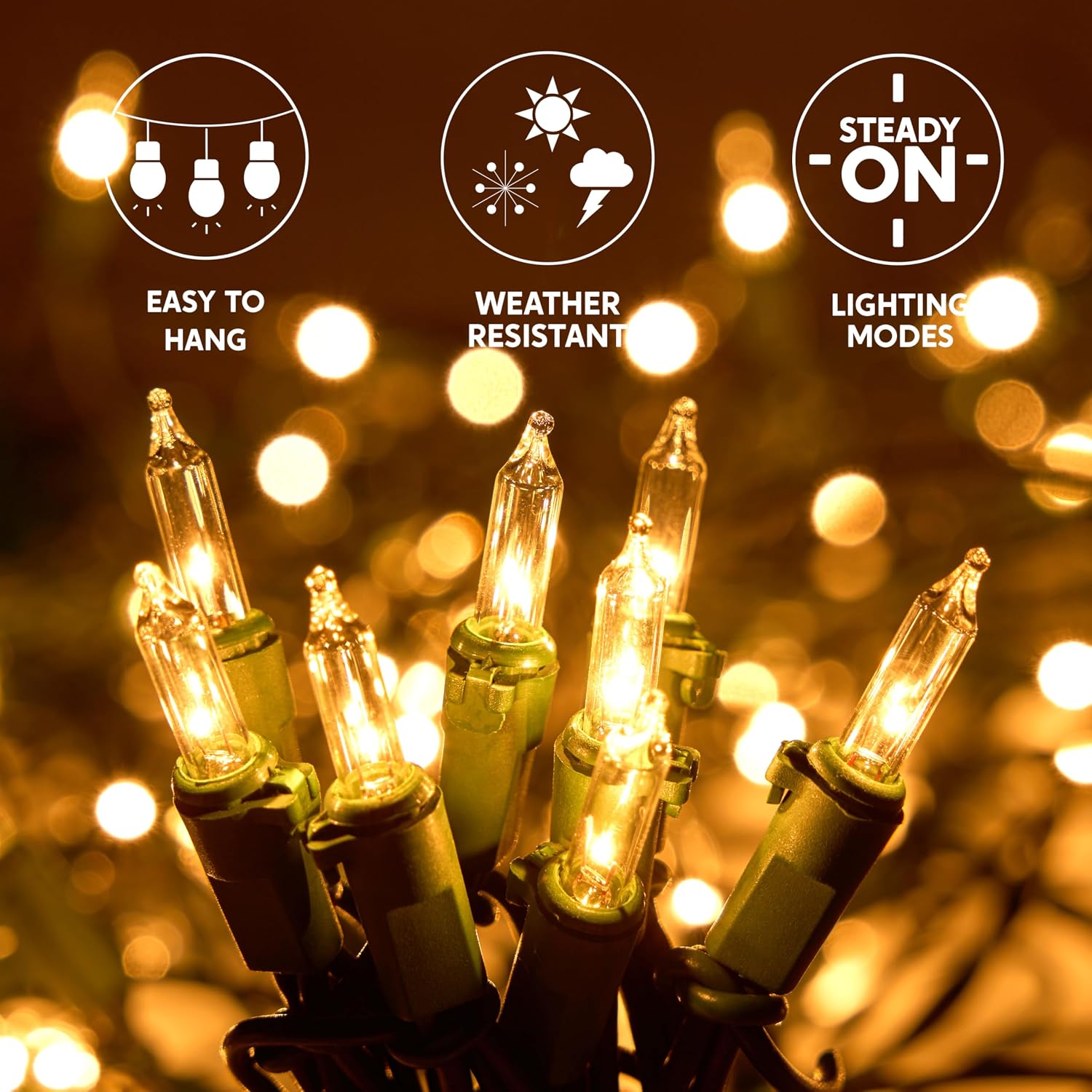 크리스마스 네트 조명 100개, 따뜻한 흰색 네트 조명 - Outdoor Lighting Event 리뷰 및 가격