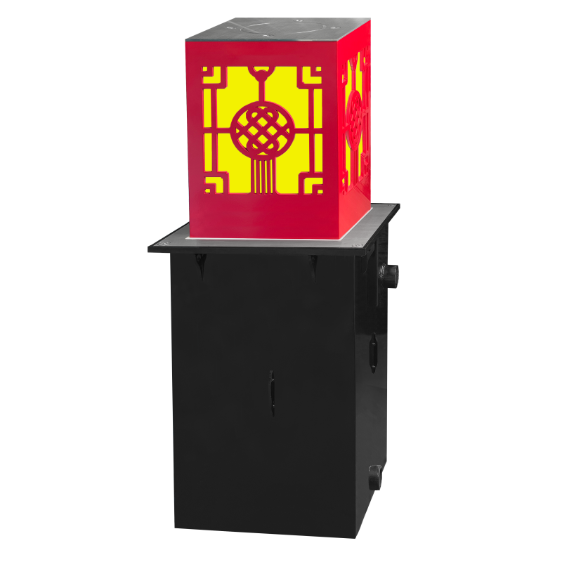 현대적인 스타일의 원형 LED 볼라드 방수 스테인리스  - Outdoor Lighting Bollards 리뷰 및 가격