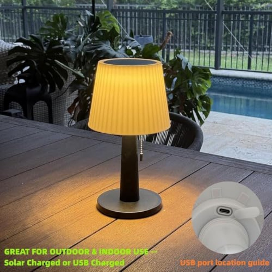 태양광 테이블 램프 실내외겸용 - 어머니 선물 3가지  - Outdoor Lighting Lamp 리뷰 및 가격